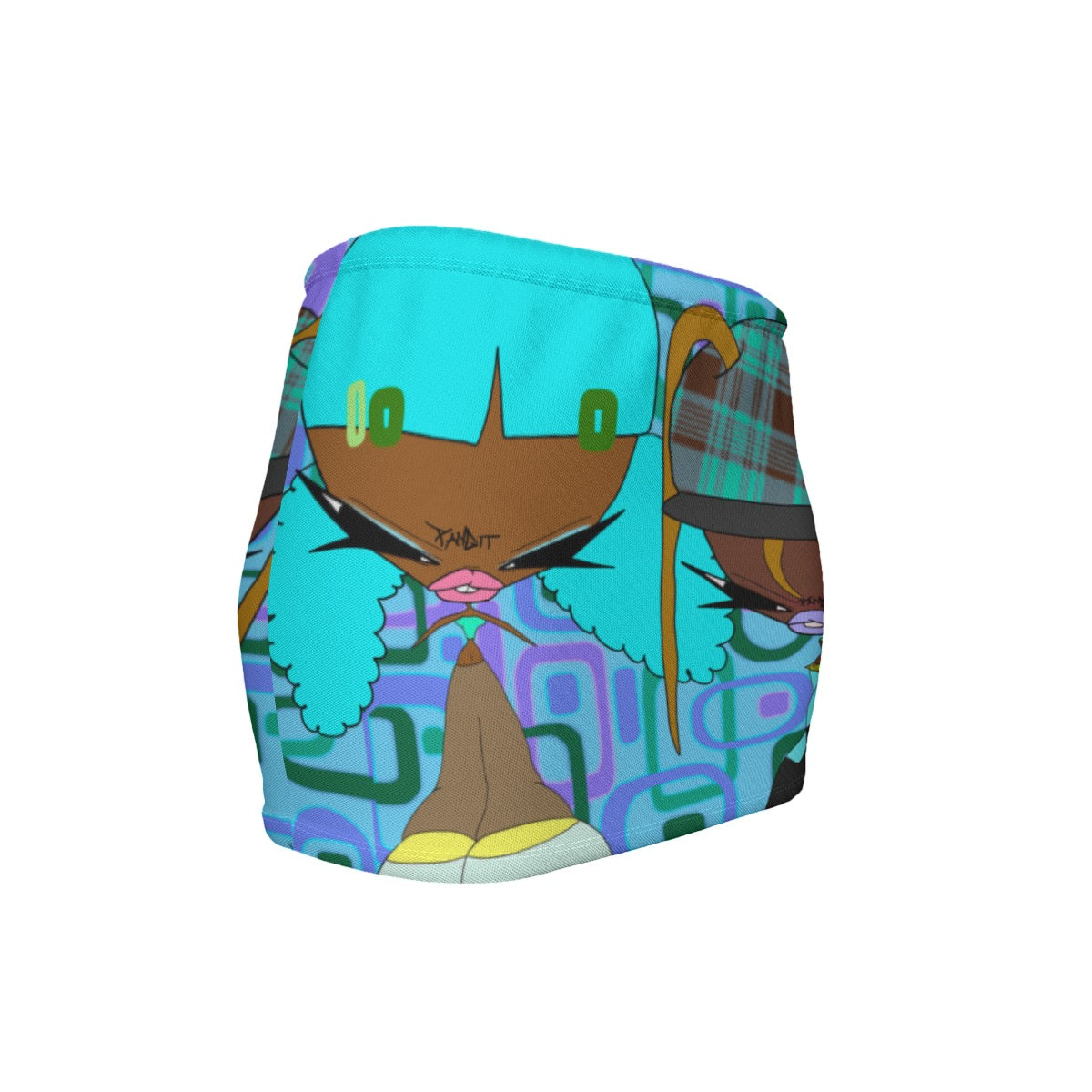 underwater overdresser mini skirt
