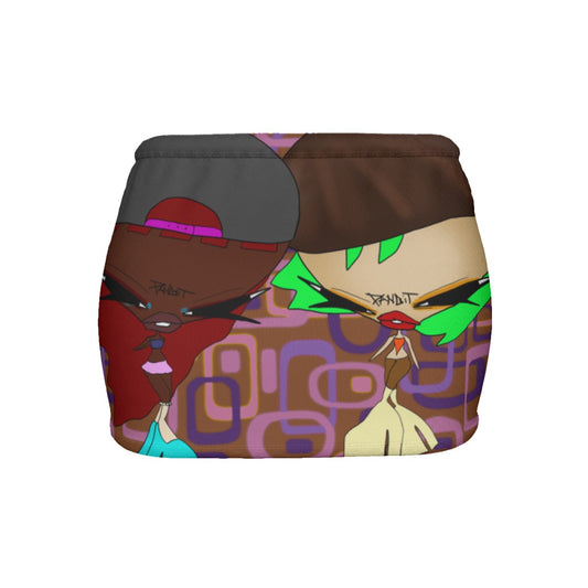 eat my shorts but wear this mini skirt