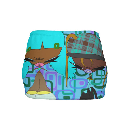 underwater overdresser mini skirt